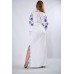 Embroidered Boho Maxi Dress "Charm 3" White